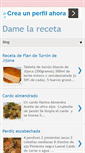 Mobile Screenshot of damelareceta.com
